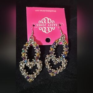 Sassy Jones Malia Peacock Dangle